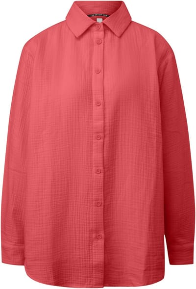 s.Oliver -qs Blouses Coralred Maat: 34 | Longsleeves Outlet | Dames | Blauw