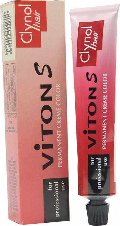 Clynol Viton S ICC Permanent Hair Color Coloration Cream 60ml - Misc. nuances - # ICC 76 Havana warm red Blonde