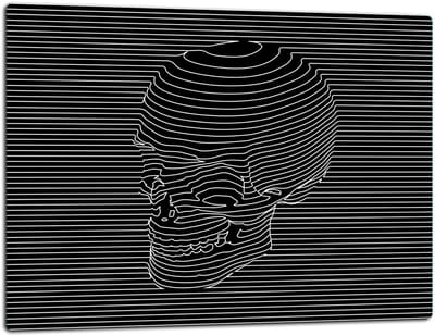 TMK ArtDeko - Snijplank - 52x40 cm - Glas - Zwart