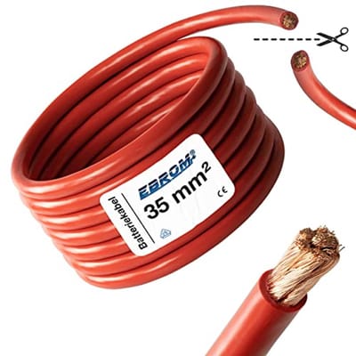 Accukabel H07V-K 6/10 mm² 16/25 mm² 35 mm² 50 mm² 100% koper per meter