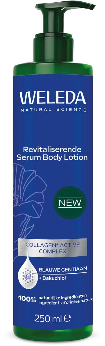 WELEDA Revitaliserende Serum Body Lotion Blauwe Gentiaan - Verzorgt & Revitaliseert De Huid - 100% Natuurlijk - 250ml