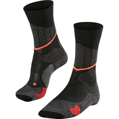 FALKE SC1 Langlauf Skisokken compressie, Ultralichte padding functioneel garen sportsokken dames zwart - Maat 35-36