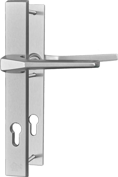 Besa Veiligheidsbeslag smal 97,3 kruk-kruk Zilver SKG***