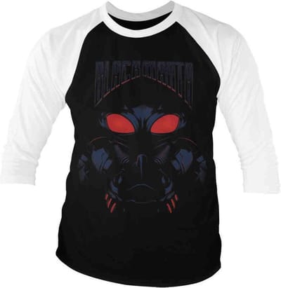 DC Comics Aquaman Raglan top -S- Black Manta Zwart/Wit
