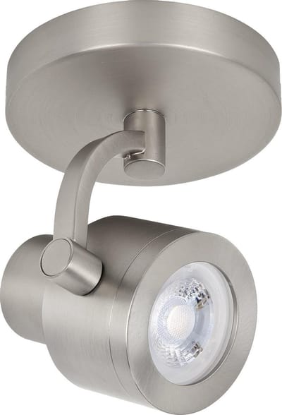 HighLight spot Alto 1 lichts - rond - excl. 1x GU10 - mat-chroom