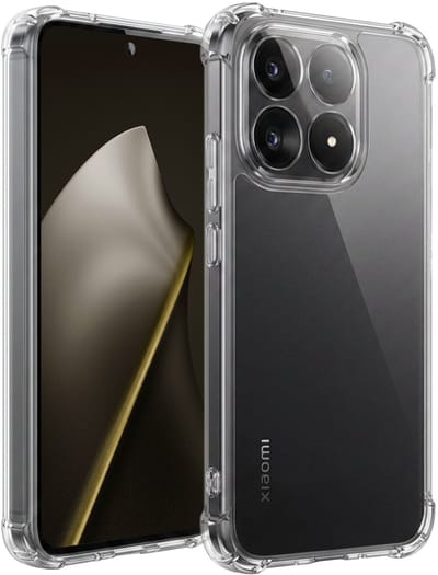 Hoesje - Geschikt voor Xiaomi 15T - Sterk & Shockproof - Siliconen Case - Back Cover - Telefoon Hoes Shock Proof - Telefoonhoesjes - Transparant