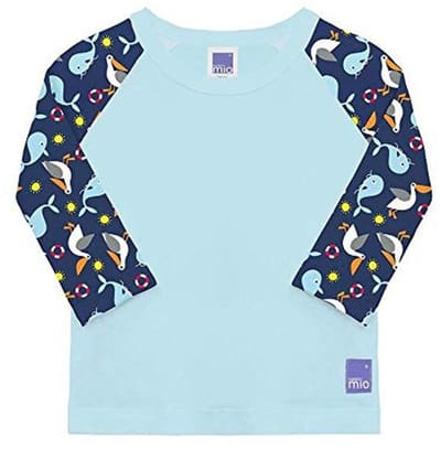 UV zwemshirt voor baby, nautisch design, maat L (1-2 jaar)