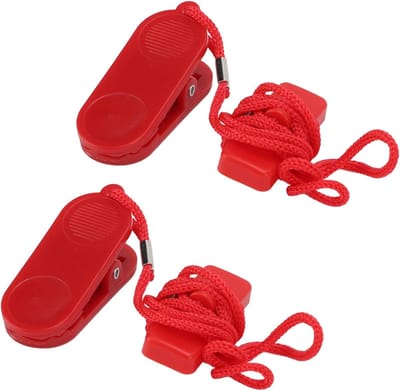 Noodstop Sleutel voor Loopband - 2 Stuks Magnetische Veiligheidskey voor Hardloopmachine en Fitnessapparatuur