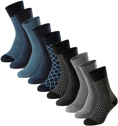 Schiesser Heren sokken 10 pack Bluebird