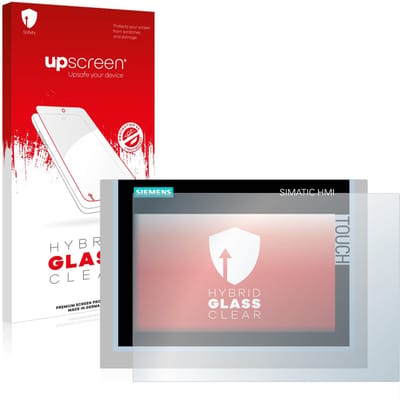 upscreen - Screenprotector voor Siemens Simatic HMI TP700 Comfort - Folie Beschermfolie Beschermglas transparant