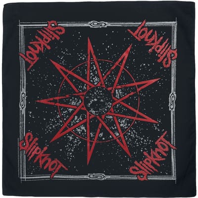 Slipknot Bandana - Nine Pointed Star - Bandana - meerkleurig