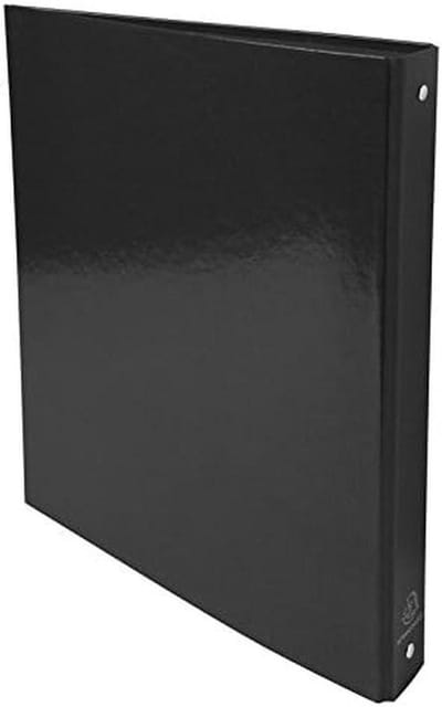 Ringband Map - Map Karton - Documenten Opbergen - 4 Ring Mechanisme - A4 30mm - Zwart