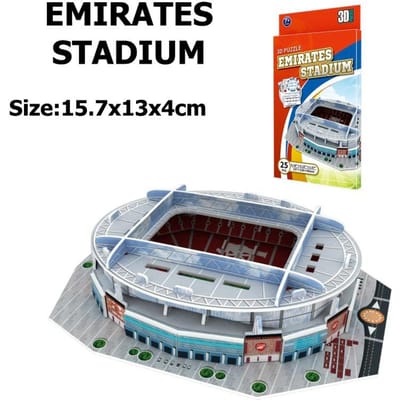 Kinderen 3D Puzzels Speelgoed Gesimuleerd Voetbalveld Bouwmodel Papier Vroege Educatie Handvaardigheid Voetbalfan Cadeaus TMZ