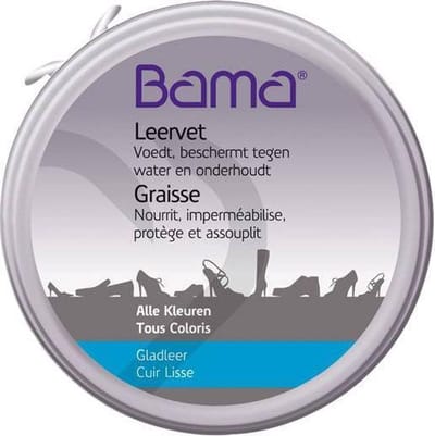 Bama A90 Leervet Blank Boor Gladleer 100 ml Onderhoud 100 ml