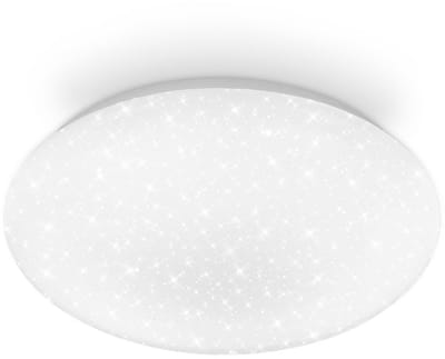 BRILONER Lumenia - Dimbaar Plafondlamp - 4000K neutraal wit licht - plafonniere met sterrenhemel - Ø28cm