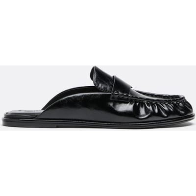 Stradivarius Loafers met open hiel  Zwart 35