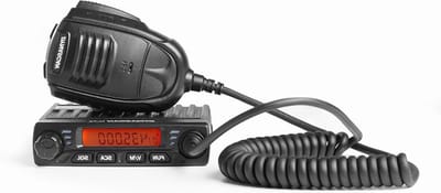 Mobiele UHF Zender - Transceiver Radio - Professionele Communicatie - Instelbaar Vermogen - 199 Kanalen - Zwart