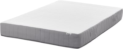 BREEZ - Pocketveringmatras hard - Wit - 120 x 200 cm - Pocketveren