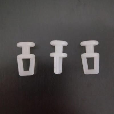 FSW-Products - 10 Stuks - Gordijnrunners - Gordijn Runner - Gordijnhaken - Gordijnringen - Gordijnglijders - Glijders - Gordijnen - Wit - 2cm