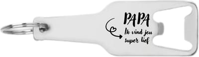 Akyol - papa ik vind jou super lief flesopener - Papa - familie - cadeau - 105 x 25mm