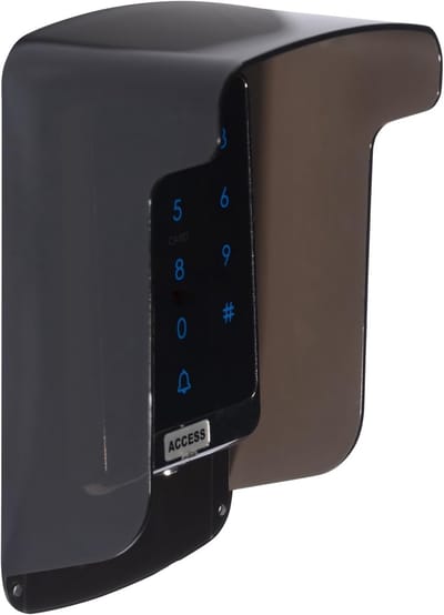 Video Deurbel - Intercom Systeem - Toegangscontrole - Waterdichte Afdekking - 16.5 x 10.4 cm - Zwart