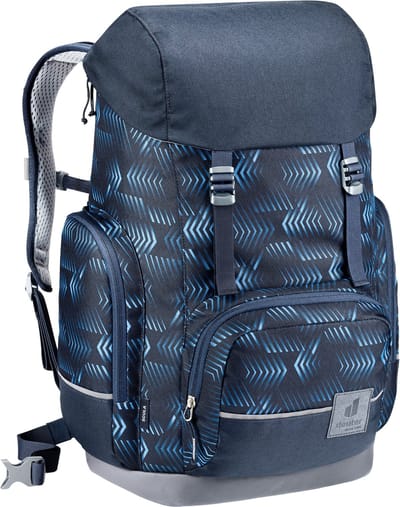 deuter Schoolrugzak Rugzak Scula Ink Ripple Donkerblauw