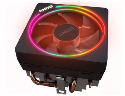 AMD Wraith Prism - Koeler voor processor - Socket AM4 - RGB - 2800 rpm - 42 dB - zwart