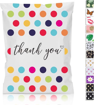 100 Stuks Polkadot Verpakkingszakken Zelfklevend Waterdicht Scheurbestendig Verzenden
