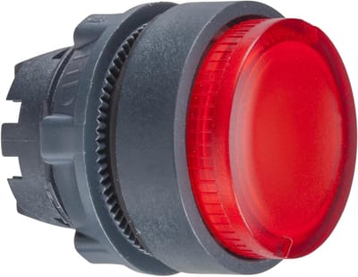 Drukknop Frontelement - Lichtdrukknop Schakelaar - Verlichting Bediening - Standaard Montagegat - Ø 22 mm - Wit
