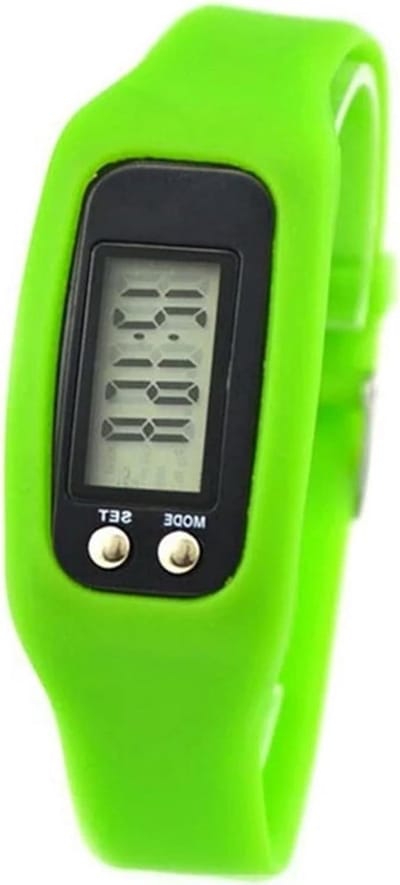 Stappenteller Horloge - Digitale armband - Activiteiten bijhouden - Geen smartphone nodig - 25 cm lengte - Groen