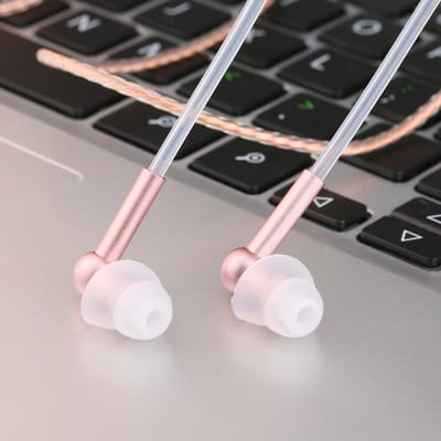 IBRAIN FC31 Air Tube Anti-straling Oortelefoon 3,5 mm Bekabelde muziekheadset Stralingsvrij