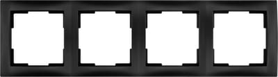 ION industries E1 afdekraam 4-voudig mat zwart (80.302.416)