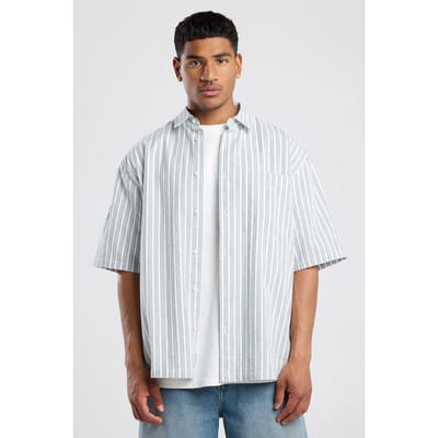 America Today Iden White/blue Maat: XS | Casual Overhemden Outlet | Heren | Blauw