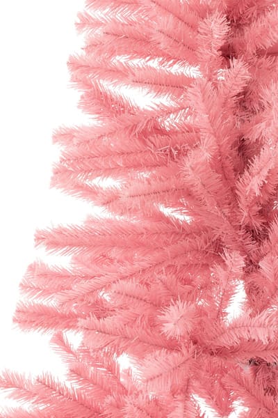 J-Line kerstboom - kunststof - roze - large
