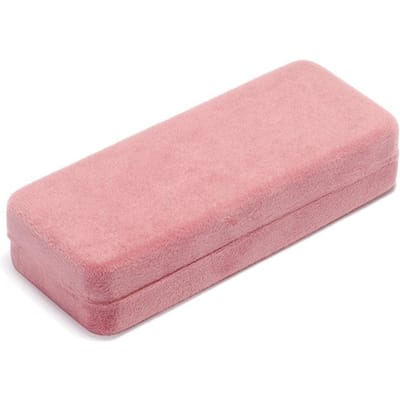 Grijs Roze Effen Kleur Brillenetui Myopie Presbyopie Zonnebril Brillenetui Draagbare Brillen Opbergdoos Brillen Organizers