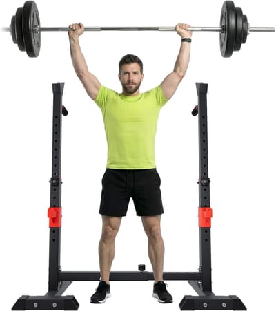 TIM® Squat Rack - Squat Wedge - Power Rack - Zwart - ‎ 28cm x 128cm x 140cm