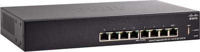 Managed Switch - Netwerk Switch - Netwerk Uitbreiden - 8 10/100M Poorten - 2.12 kg - Zwart