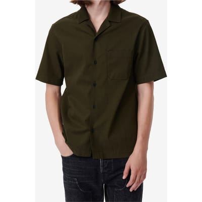 IRO Paris Coolio Shirt Army Khaki Size: 38 | Casual Shirts Outlet | Heren | Bruin