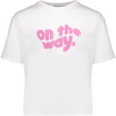 Geisha - T-shirt on the way - Wit - Maat 152