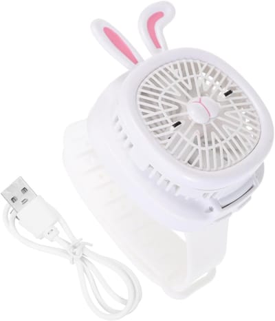 VHV - Polsventilator - USB oplaadbare polsventilator - USB oplaadbaar - voor school, reis, wandelen, buiten