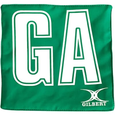 Gilbert Netball Patch Pro Bibs - One Size - Groen / Wit