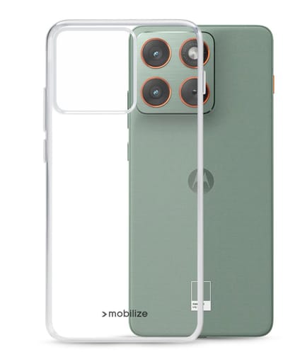 Mobilize Doorzichtig Hoesje geschikt voor Motorola Edge 70 Telefoonhoesje Flexibel TPU | Mobilize Gelly Case Backcover | Doorzichtig Telefoonhoesje Edge 70 | Edge 70 Case | Back Cover - Transparant