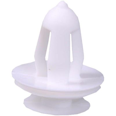 BCF868 Lot de 10 supports de garniture de porte, blancs, pour Toyota: 67771 02030