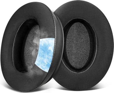 Vervangende Cooling Gel Oorkussens voor Sennheiser HD280, HD281 en HMD280 Hoofdtelefoons - Comfortabel, Geluiddicht en Duurzaam - Zwart