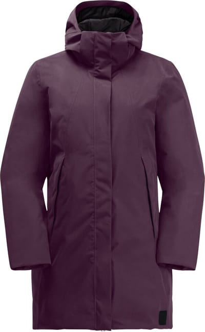 Jack Wolfskin Salier Coat - Winterjas - Dames - Paars - Maat S