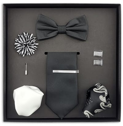 We Love Ties - Giftsets - Giftset Timeless Black - zwart / wit