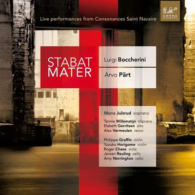 Mona Julsrud, Tannie Willemstein, Elsbeth Gerritsen, Alex Vermeulen - Boccherini | Pärt: Stabat Mater (CD)