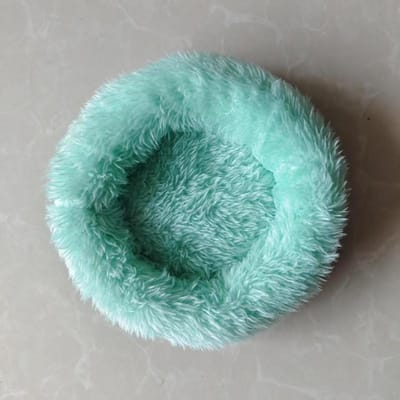 Lit douillet en polaire pour petits animaux - Nid doux et chaud pour cochon d'Inde, hamster, lapins (as the picture,S)