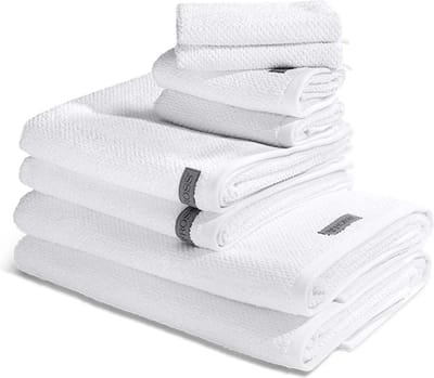 Ross Sonstiges 2 X washandjes 2 X gasten- 2 X douche- 2 X handdoek - in set Selection - Organic Cotton