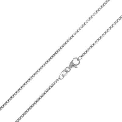 Cavill - Zilveren pantserketting - 925 Sterling Zilver - 45 cm - Karabijnsluiting - Elegant - Lichtgewicht en Stevig - Dames Ketting